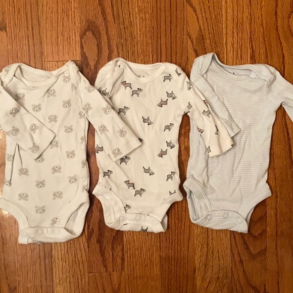 preemie onesies long sleeve
